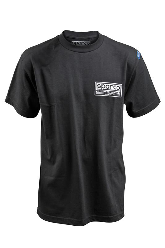 Sparco T-Shirt Heritage Tri Gry Sml-thumbmail-1