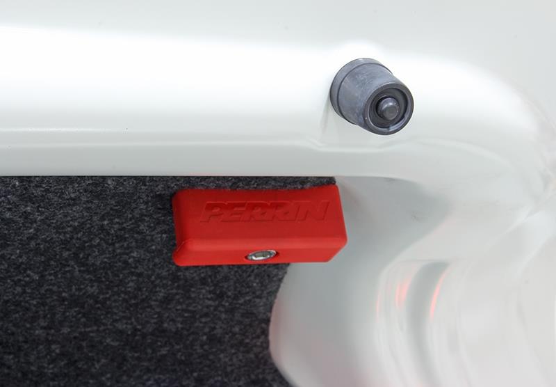 Perrin 13-20 & 2022 BRZ / 2022 Toyota GR86 / 17-20 Toyota 86 Trunk Handle - Red (Single Handle w/HW)-thumbmail-8