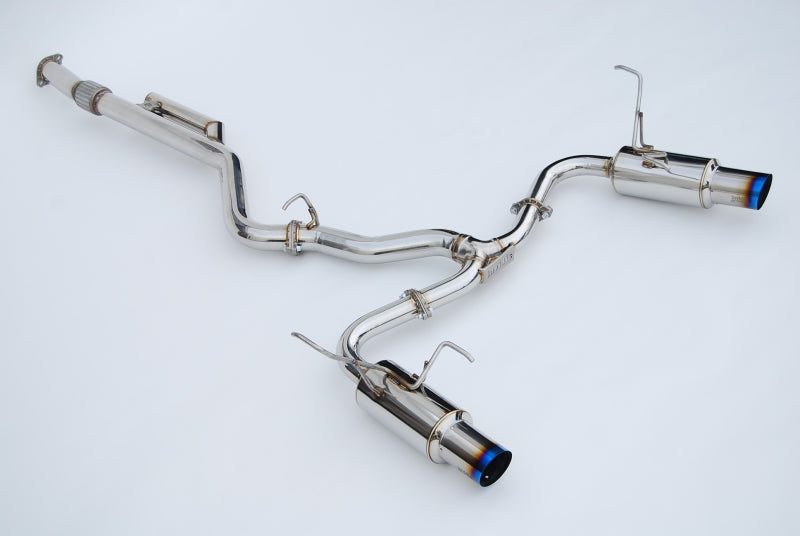 Invidia 2022+ Subaru WRX N1 Twin Outlet Single Layer Tip Cat-Back Exhaust-thumbmail-7