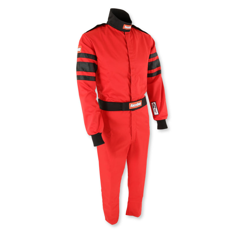 RaceQuip Red SFI-1 1-L Suit - Small-thumbmail-4