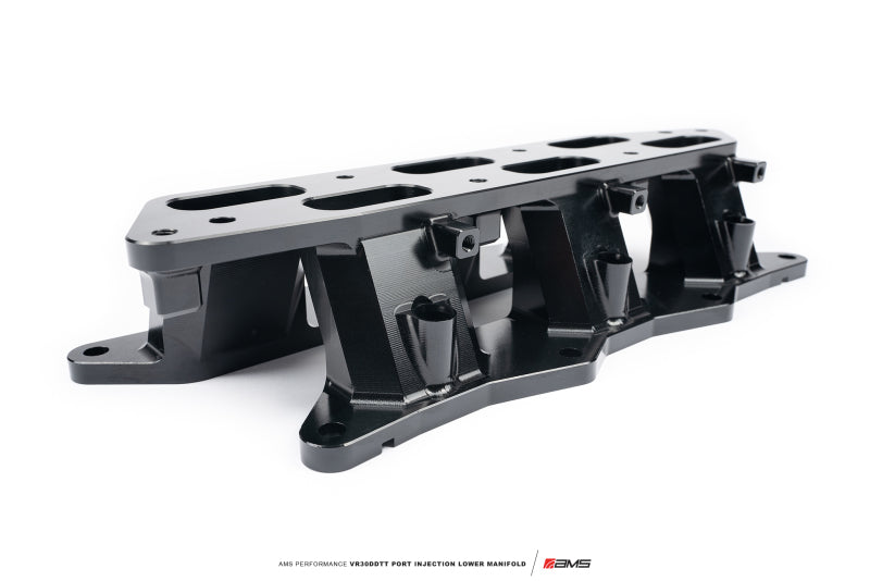 AMS Performance Infiniti Q50/Q60 Port Injection Lower Manifold - Black-thumbmail-9