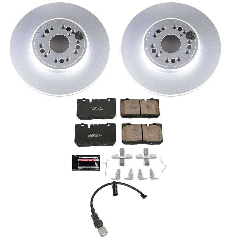 Power Stop 95-00 Lexus LS400 Front Z23 Coated Brake Kit-thumbmail-1