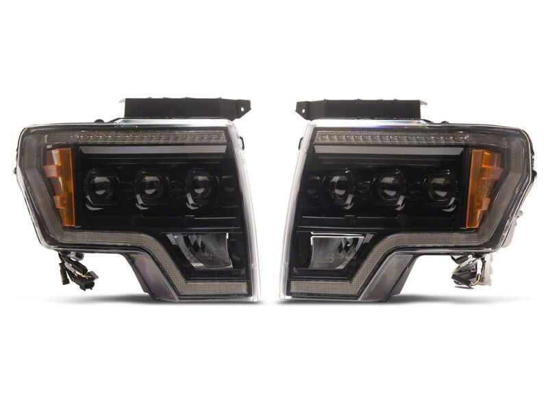 Raxiom 09-14 Ford F-150 CXR Series LED Projector Headlights- Black Housing- Clear Lens-thumbmail-7