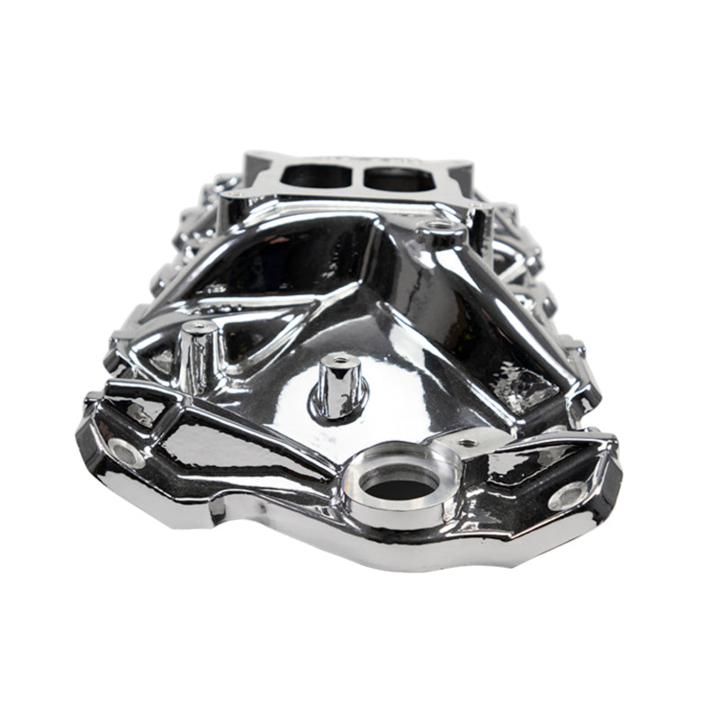 Edelbrock SBC Performer EPS Manifold - Chrome Plasma Coated-thumbmail-5