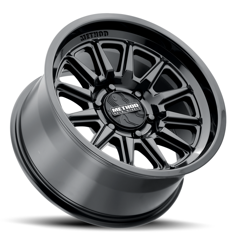 Method MR323 - 17x8.5 / 6x5.5 / ET 25 / 106.25 CB - Gloss Black-thumbmail-3