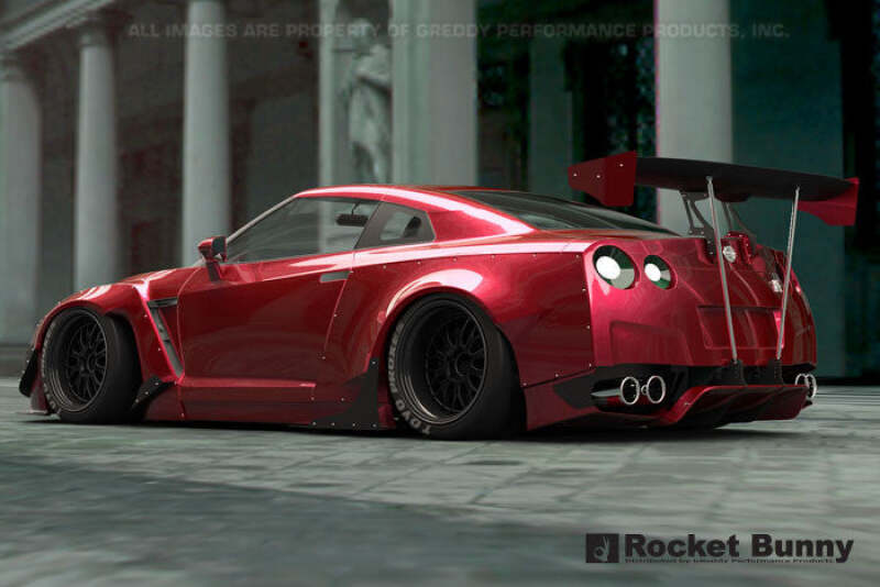 GReddy Rocket Bunny R35 V2 Front Fender Canards-thumbmail-8