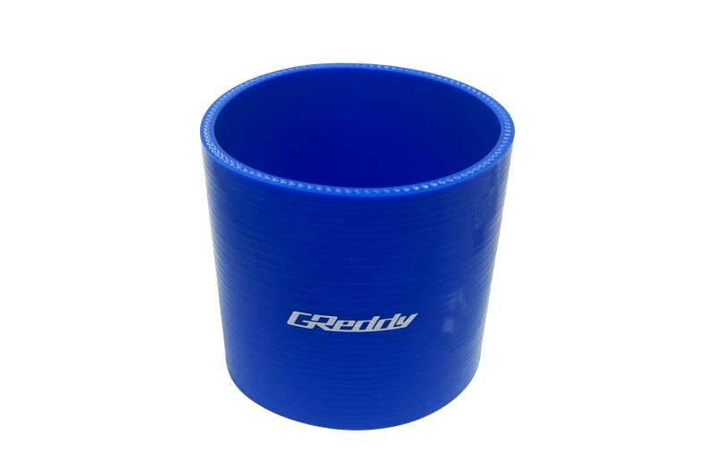 GReddy 80mm x 80mm Silicone Straight Hose - Blue-thumbmail-1