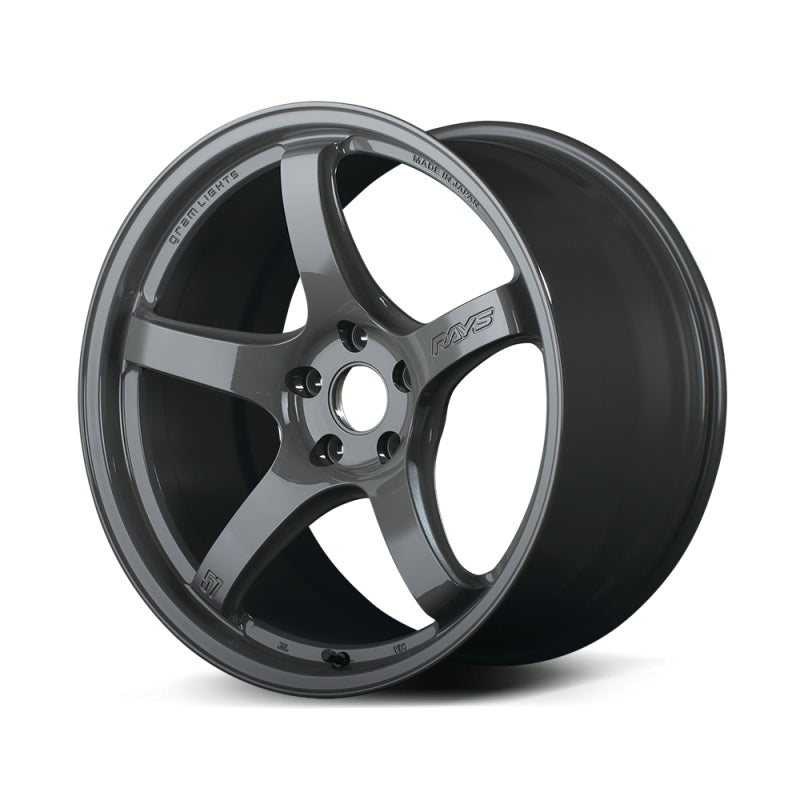 Gram Lights 57CR 18x9.5 +38 5x120 Glossy Gray Wheel (Min Order Qty 20)-thumbmail-1