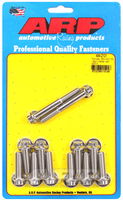 ARP Pontiac 350-400 SS 12pt Intake Manifold Bolt Kit-thumbmail-1