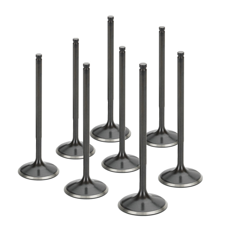 Supertech Subaru 2.0L/2.5L WRX 36.5X5.96X103.85mm +0.5mm Head Black Nitrided Intake Valve - Set of 8-thumbmail-1