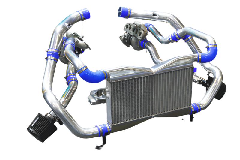 GReddy 09-20 Nissan 370Z Z34 T517Z 8cm Twin Turbo Kit-thumbmail-1