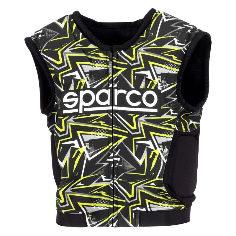 Sparco Vest SJ Pro K-3 LRG - BLK/YEL-thumbmail-1
