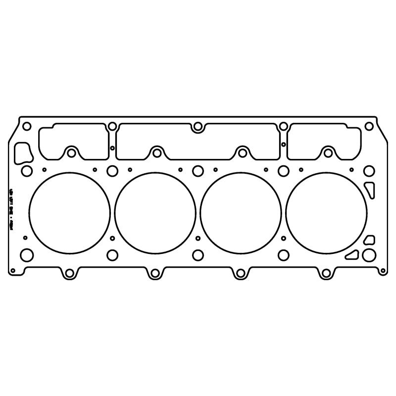 Cometic GM LSX Gen-4 Small Block V8 .040in MLX Cyl Head Gskt-4.165in Bore-1/2in and 3/8in Studs-LHS-thumbmail-1