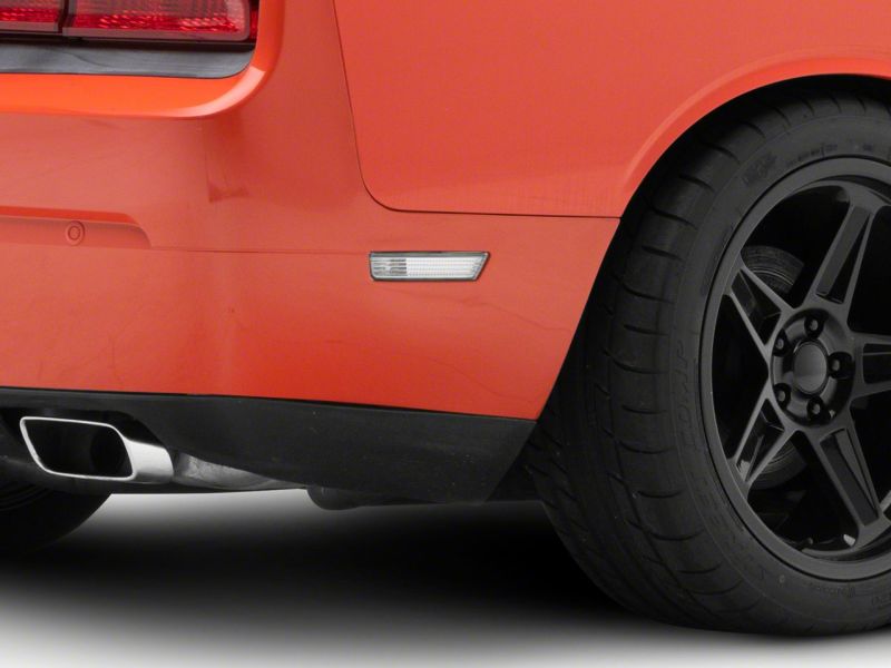 Raxiom 08-14 Dodge Challenger Axial Series Side Marker Lamps- Clear-thumbmail-7