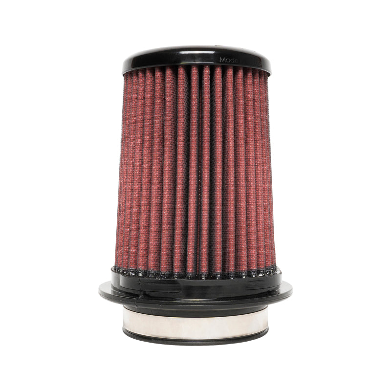 Injen 8-Layer Oiled Cotton Gauze Air Filter w/ Twist Lock - 3.5in ID / 5.5in Base / 6.3in H-thumbmail-1
