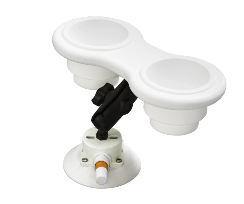 SeaSucker 2-Cup Holder Angle Mount - Black-thumbmail-2