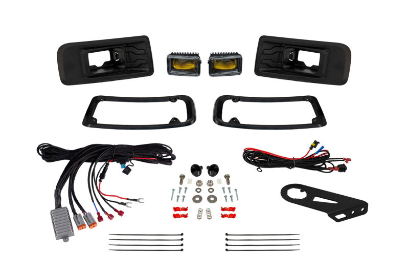 Diode Dynamics 25-27 Ford Maverick Elite Series Add-On Fog Lamp Kit - Yellow-thumbmail-1
