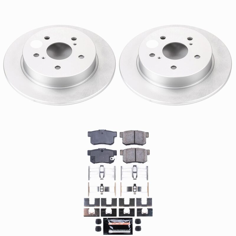 Power Stop 07-13 Suzuki SX4 Rear Z23 Coated Brake Kit-thumbmail-1