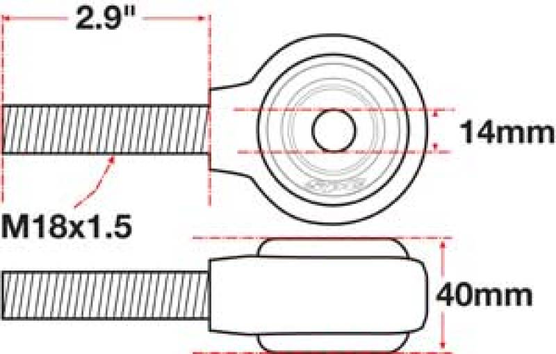 SPC Performance XAXIS Rod End Ball Joint-thumbmail-2