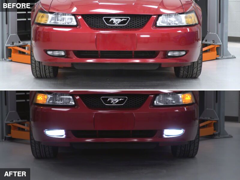 Raxiom 94-04 Ford Mustang Excl 03-04 CobraAxial Series LED Fog Light Bulbs-thumbmail-4