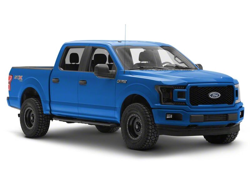 Raxiom 18-20 Ford F-150 LED Halo Surround Headlights with Amber DRL- Black Housing- Clear Lens-thumbmail-7