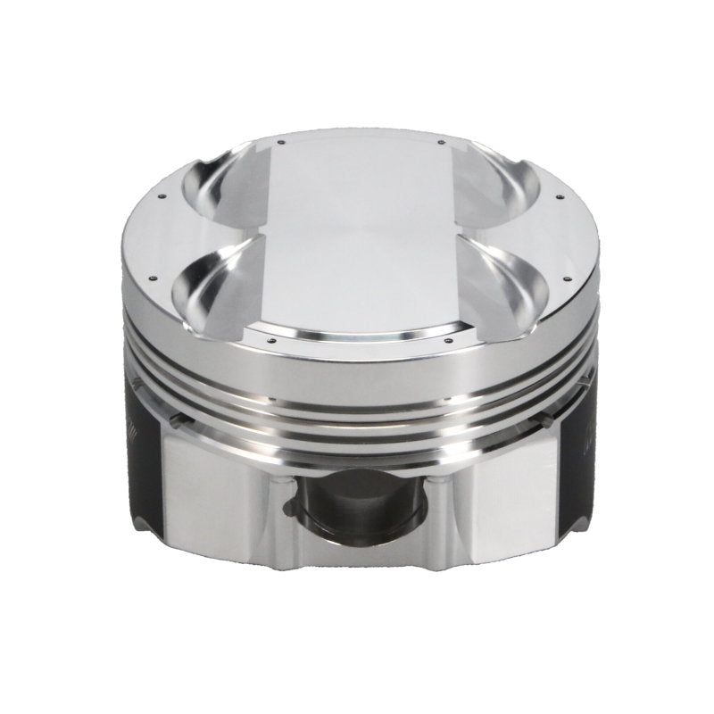 Manley 08+ Mitsubishi 4B11T 86mm STD -5cc Dome 9.0:1 CR Platinum Series Piston Set w/ Rings-thumbmail-9