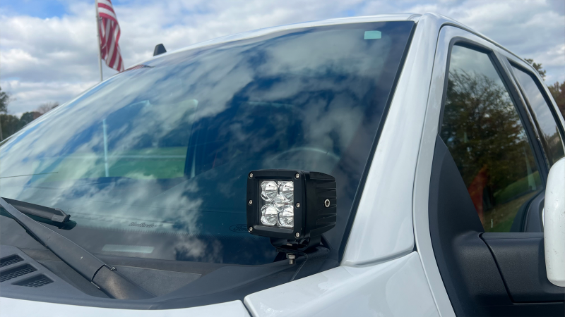 Fishbone Offroad 2015+ Ford F150 / 2017+ Raptor Pod Light Bracket - Black-thumbmail-5