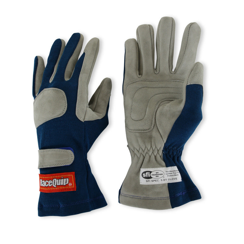 RaceQuip Blue 1-Layer SFI-1 Glove - XL-thumbmail-4