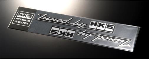 HKS HKS STICKER tuned by BLACK 2pcs-thumbmail-2