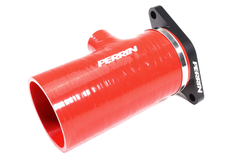 Perrin 22-25 Subaru WRX Short Type Turbo Inlet Hose  - Red-thumbmail-6