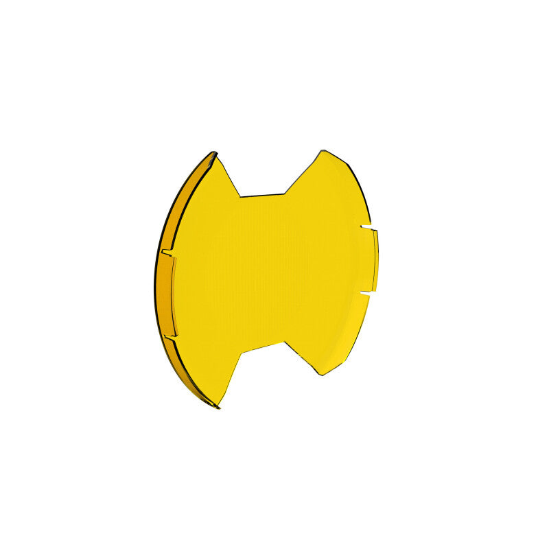 KC HiLiTES SlimLite 8in. LED Light Shield SAE Driving (Shield Only) - Selective Yellow-thumbmail-9