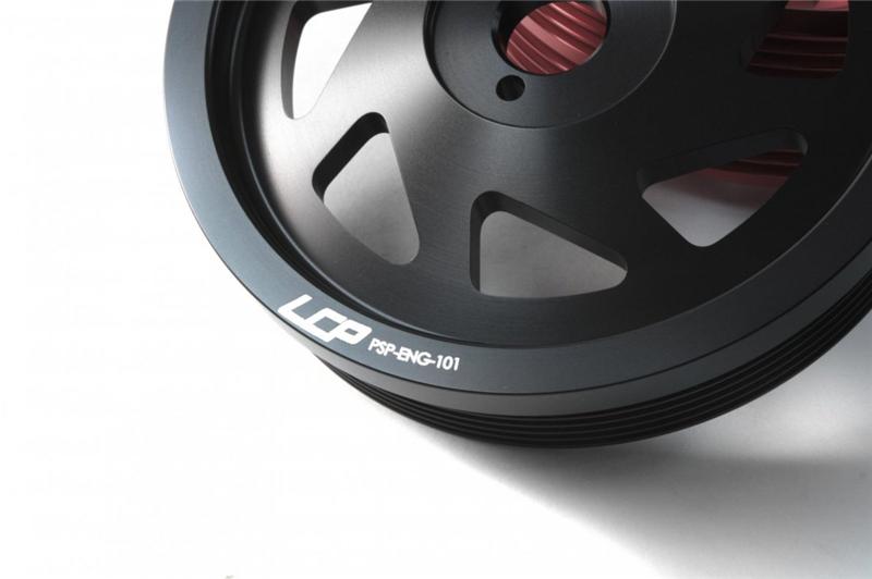 Perrin 13 Subaru BRZ / 13 Scion FR-S / 12-13 Subaru Impreza Crank Pulley - Black-thumbmail-5