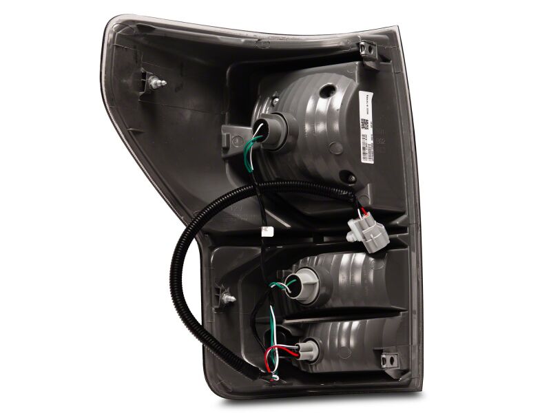 Raxiom 07-13 Toyota Tundra Axial Series Dual C-Shape LED Tail Lights- Black Housing- Smoked Lens-thumbmail-5
