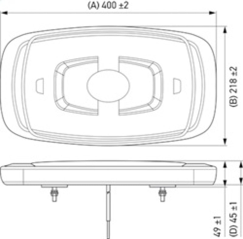 Hella L/Bar Mini 16In Led (Mv Fxd Amber Lens)-thumbmail-3