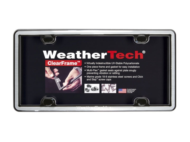WeatherTech ClearFrame Kit - Brushed Stainless-thumbmail-2