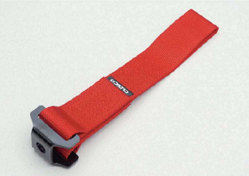 Cusco Universal 7715lbs Tow Strap - Red (420mm L x 50mm W)-thumbmail-1
