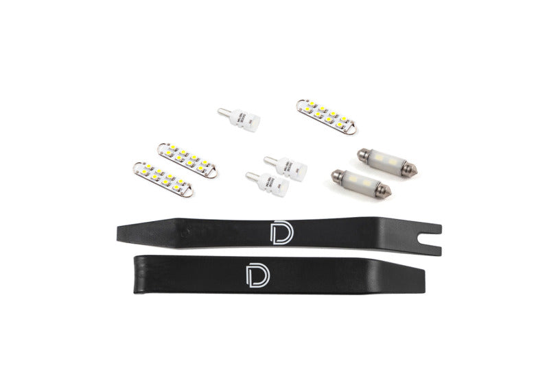 Diode Dynamics 09-14 Dodge Challenger Interior LED Kit Cool White Stage 1-thumbmail-1