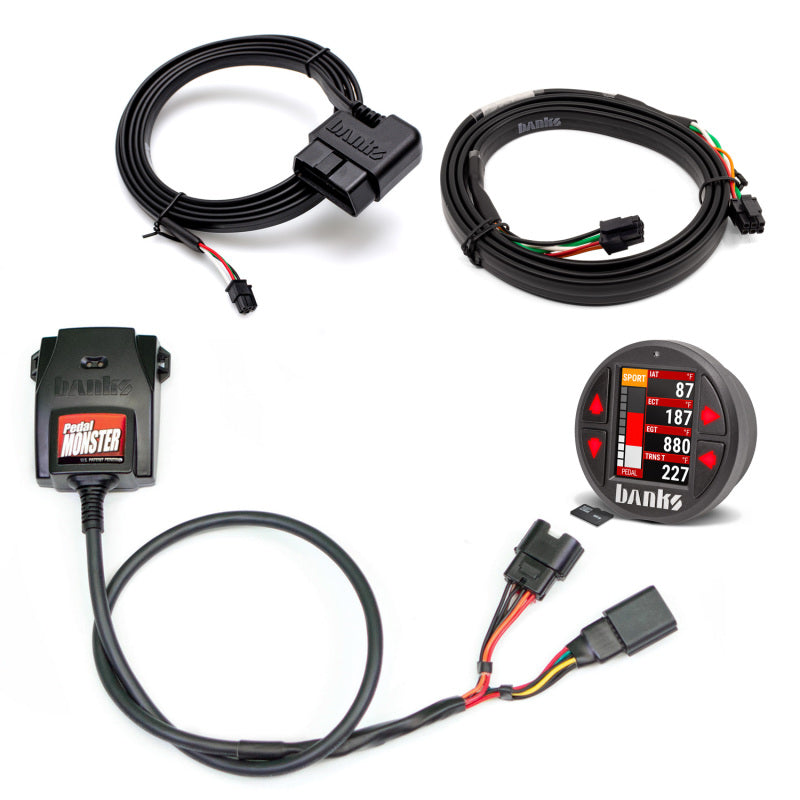 Banks Power Pedal Monster Kit Molex MX64 6 Way With iDash Data Pro-thumbmail-3