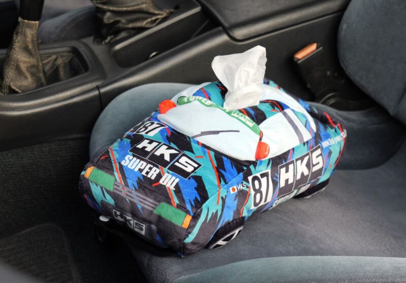 HKS TISSUE HOLDER OIL COLOR RACING CAR-thumbmail-4