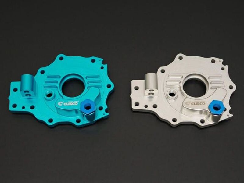 Cusco Billet Differential Cover Blue Ano. High Capacity 20+ Toyota GR Yaris AWD (Not For USA Model)-thumbmail-1