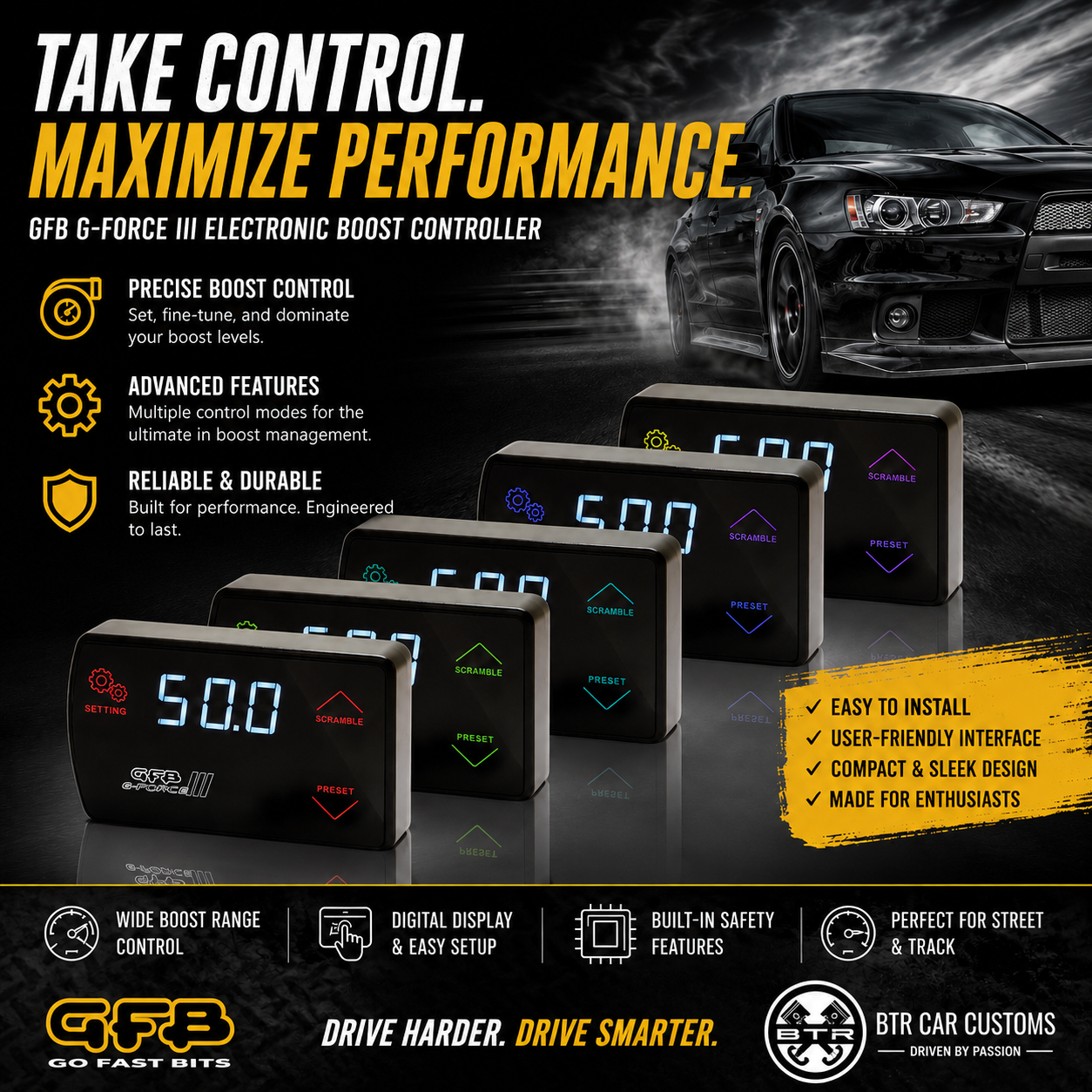GFB G-FORCE III Electronic Boost Controller
