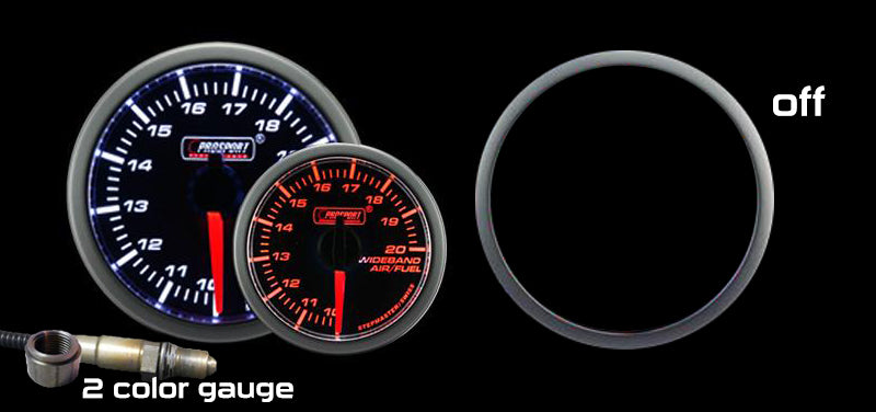2-1/16" Premium Wideband Air Fuel Ratio kit-Amber/White-thumbmail-4