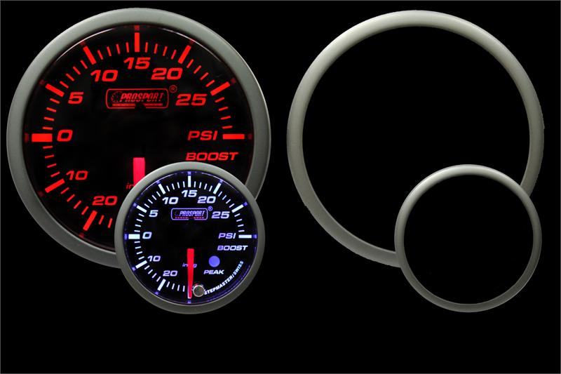 2-1/16" Premium Amber / White Electric Boost gauge-thumbmail-4