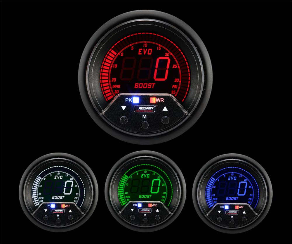 2-3/8" Premium Evo Electrical Boost Gauge-thumbmail-4