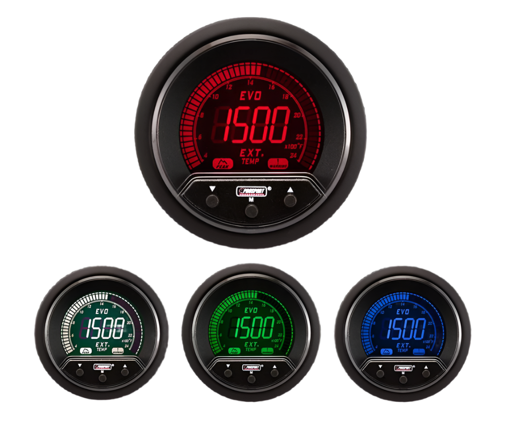 2-1/16" Premium Evo Electrical Exhaust Gas Temperature Gauge-thumbmail-1