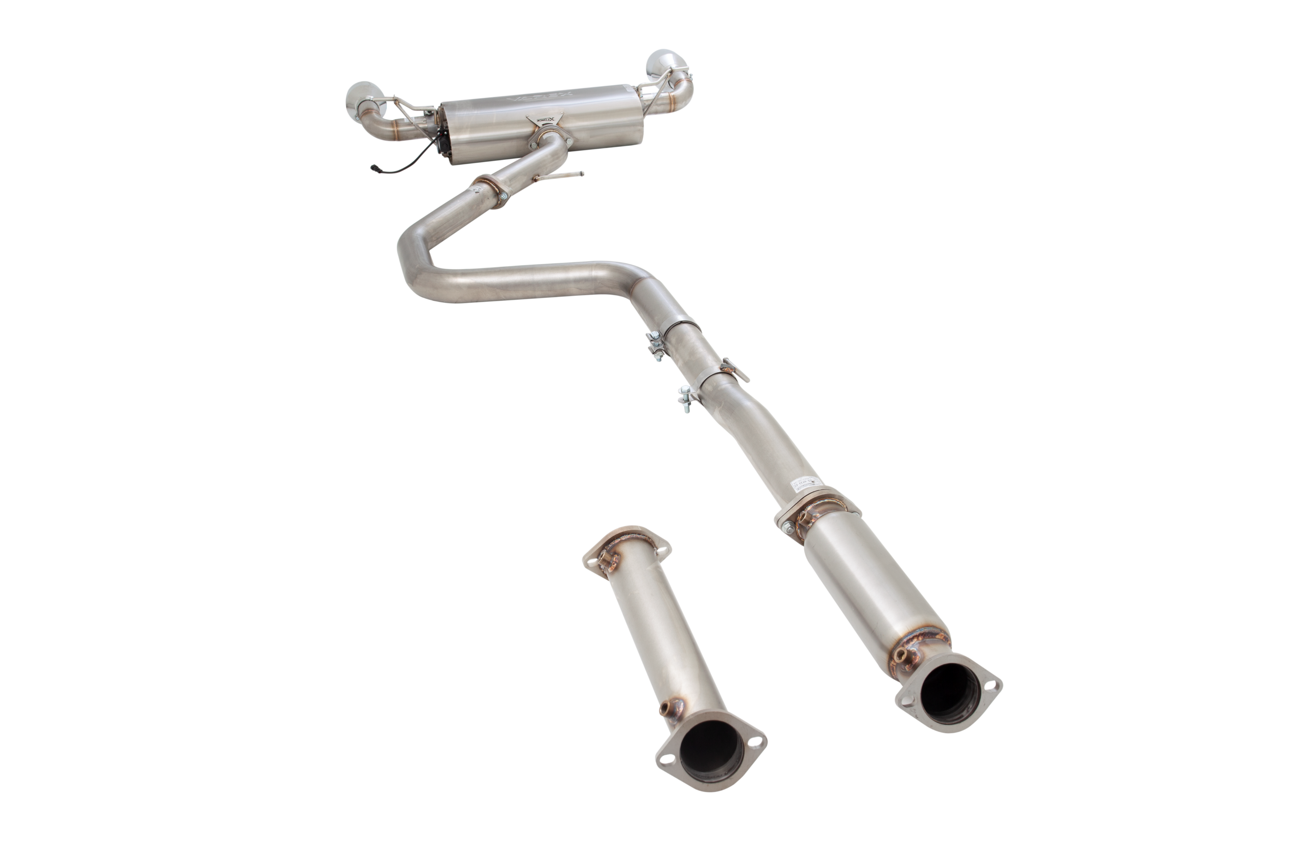 XForce Hyundai Elantra N Sedan Varex Valved Cat Back Exhaust System-thumbmail-4