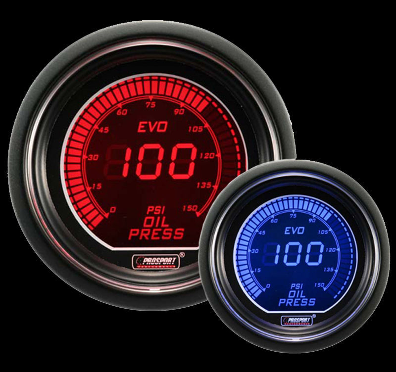 2-1/16" Evo Electrical Oil Pressure Gauge-thumbmail-2