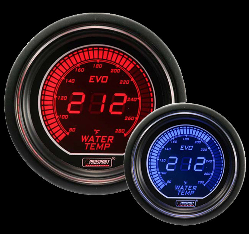 2-1/16" Evo Electrical Water Temperature Gauge-thumbmail-4