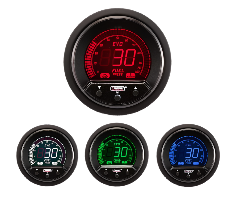 2-1/16" Premium Evo Electrical Fuel Pressure Gauge-thumbmail-1