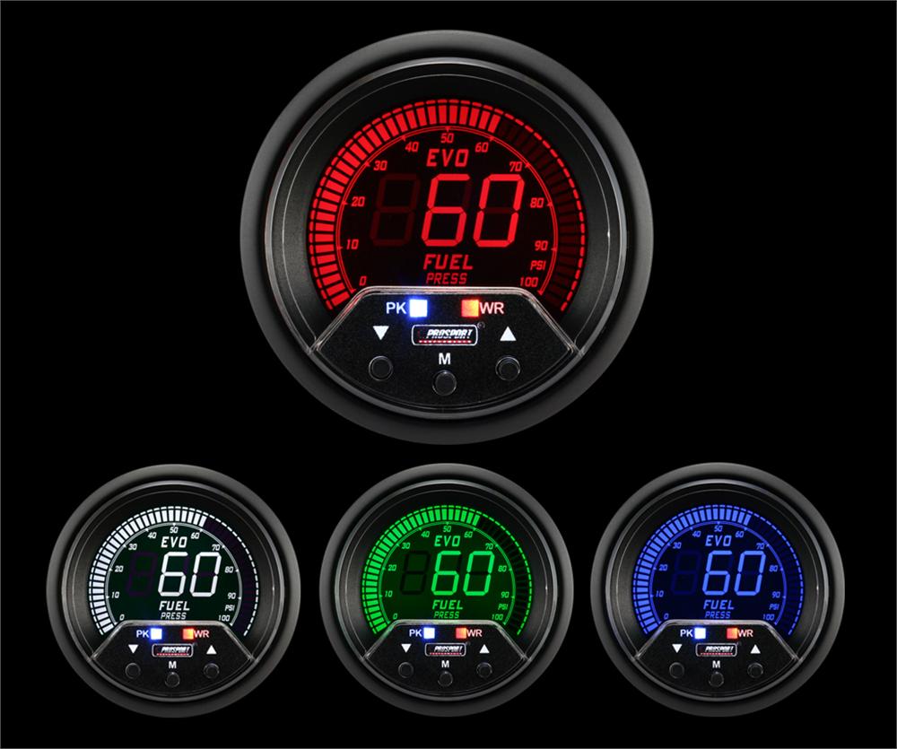 2-3/8" Premium Evo Electrical Fuel Pressure Gauge-thumbmail-4